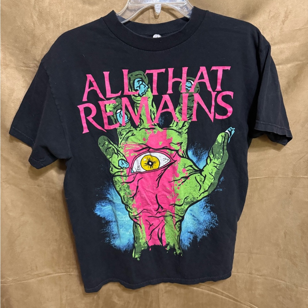 ALL THAT REMAINS BAND Graphic T-Shirt - Black